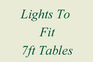 7ft Table Lights