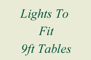 9ft Table Lights