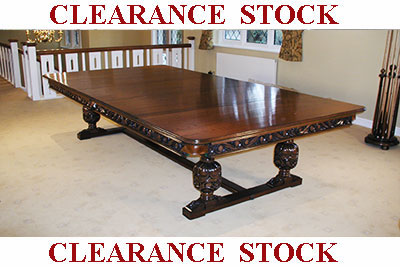Clearance Antique Snooker Dining Tables