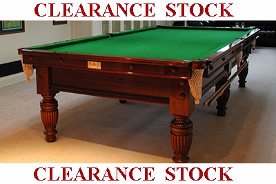 CLEARANCE Antique Billiard Tables