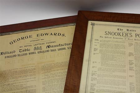 Antique Framed Rules - Prints