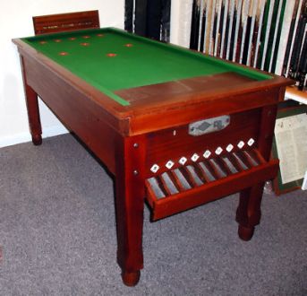 (M394) Mahogany Bar-Billiard Table