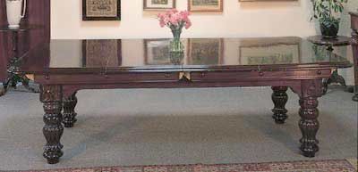 (M505) Victorian Mahogany Dining Table with Dual-height Mechanism for Billiard / Snooker