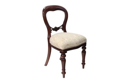 Dutch Plain Mahogany Dining Chair