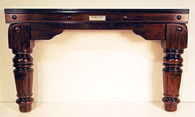 (M552) 3/4 Size Hamilton De'oro Mahogany Convertible Diner
