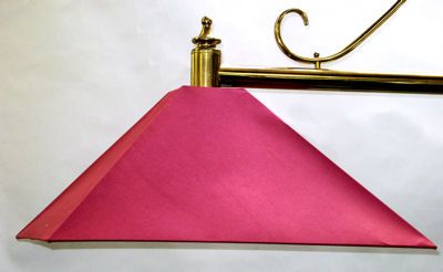 square laminated coolie shades for snooker table