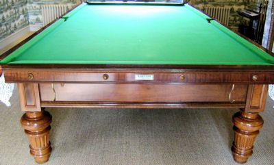 (M713) F/S Burroughes & Watts Walnut Table