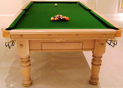(M714) 8ft Hamilton Limed Oak Turned Leg Table