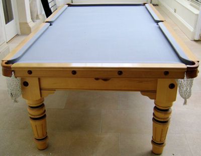 (M759) 8ft Mariti Maple Snooker Table