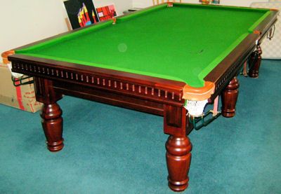 (M751) 9ft Regency Mahogany Snooker/Billiard Table