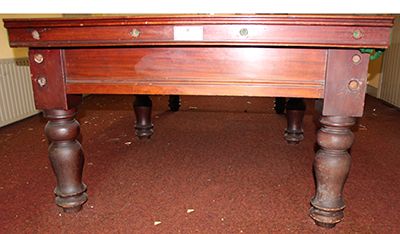 (M857) 9 ft Mahogany Table by George Wright
