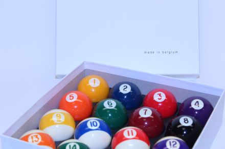 Aramith 2 inch (51mm) 16 Ball Screen Printed Pool Balls (spots and stripes)