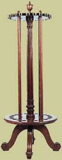 Victorian cue rack