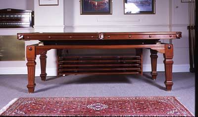Snooker under storage system