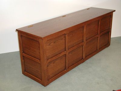 Leaf Cabinet Bench Seat for Snooker