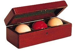 Antique Restored Mahogany Billiards Ball Case