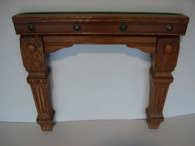 (M639) 6ft Riley Oak Square Leg Convertable Snooker/ Dining Table 