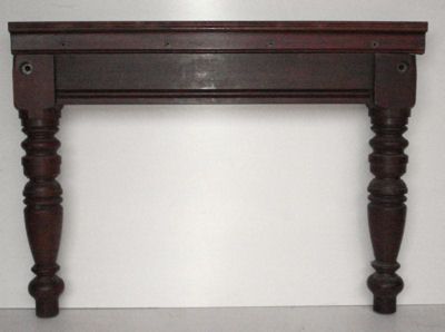 (M646) 8ft Oak Turned Leg Table by E J Riley