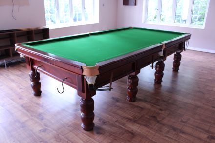 10 ft Mahogany Snooker Table