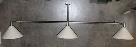 (LT86) Full-Size Dawson Light with Cream Shades