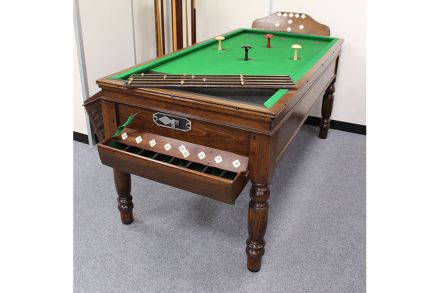 Oak Bar Billiard Table