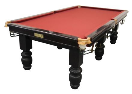 Riley 8ft Snooker Pool Billiard Billiards Table Mahogany Turned Leg