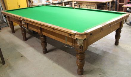 full-size snooker table