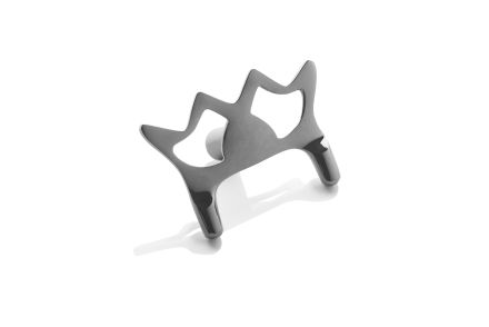 toeless black chrome butt rest head