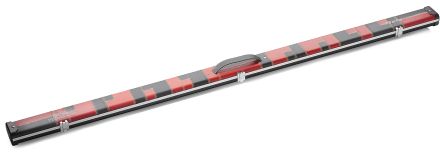 One Piece Wide Halo Black & Red Patches