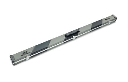 Grey & Black Stripe Halo Case for 3/4 Jointed Snooker or Pool Cues