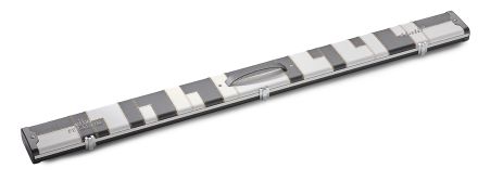 Three Quarter Halo Plus Black & White Patches Cue Case