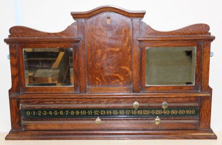 (SB260) 2 Player Oak Marker Board