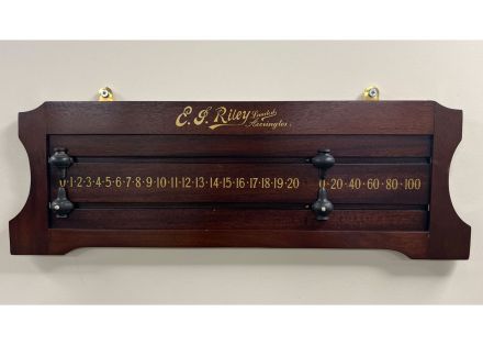 E J Riley 2 player scoreboard