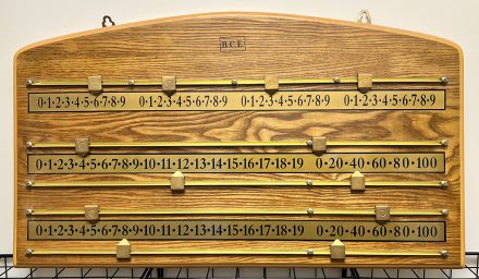 Oak Snooker Scoreboard