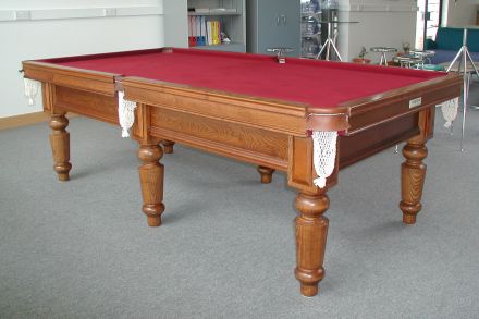 (M1178) 8 ft Watler Ash Turned Leg Table by Hamiltons