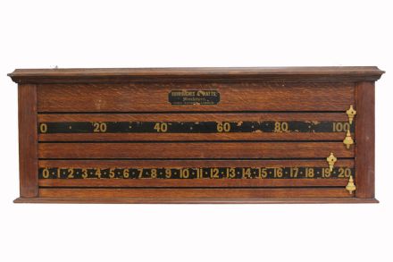 (SB275) 2 Player Oak Marker Board by B & W