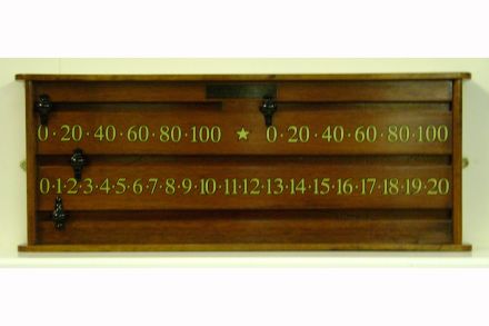 mahogany markerboard
