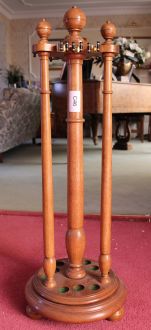 revolving cue rack