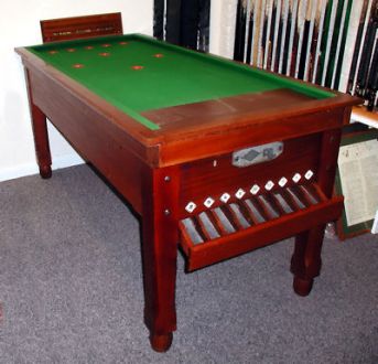 (M394) Mahogany Bar-Billiard Table
