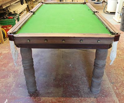 (H930) 6ft Stevens & Sons Mahogany Convertible Snooker / Dining Table