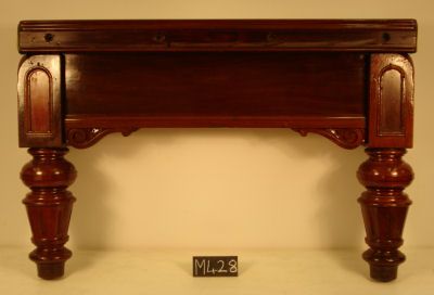 (M428) 9ft Mahogany Period Billiard Table by Burroughes and Watts