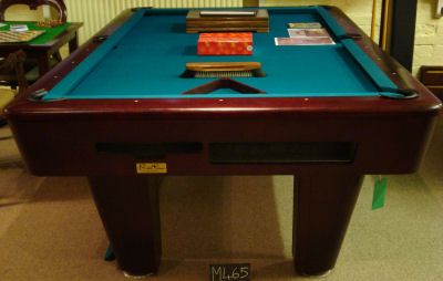 (M649) 8ft French American Pool Table From Paris