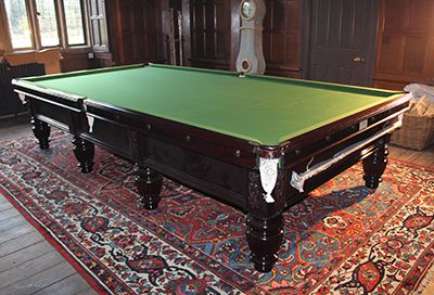 (H887) Victorian Full-size Billiard/Snooker Table by Wrights of London