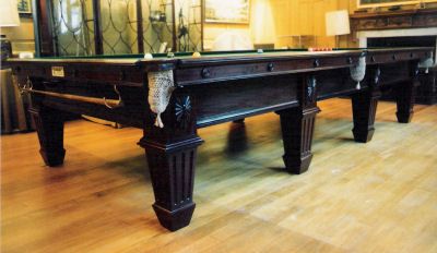 (M317) Edwardian Full-size table by Burroughes and Watts of London