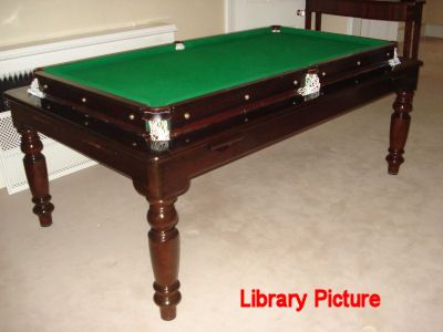 (M503) 6ft Rollover Victorian Pool / Snooker Table by G. Edwards