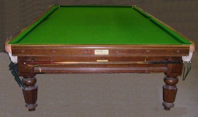 (M534) Full-size Oak Thurston Billiard / Snooker Table