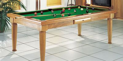 (M108) 7ft x 4ft Oslo Billard Plaisance Table and diner