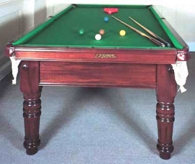 Antique Edwardian Snooker Table