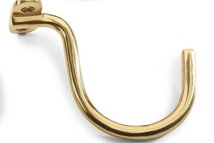 Brass Butt Hook