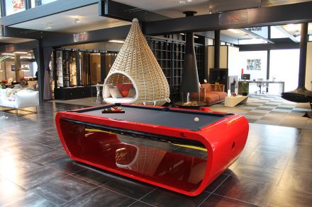 Toulet blacklight luxury pool table